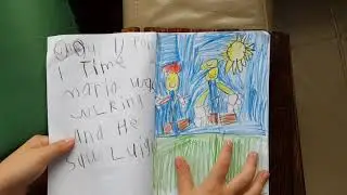 Zac's Mario and Luigi book