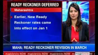 The News &ndash; Ready reckoner revision in Maharashtra in March