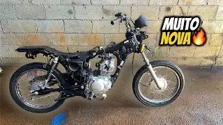 DESMONTEI E LAVEI A CG 150 DE LEILÃO E ME SURPREENDI!!