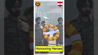 GOC Red Shield Division Pays Tribute to 1971 War Heroes at Albert Ekka War Memorial, #Agartala