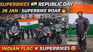 🇮🇳 26 January Vlog | Superbikes + Indian Flag + Full Entertainment 😍