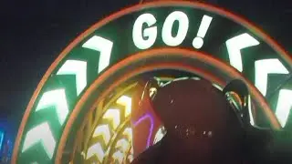 Slinky Dog Dash - Disney's Hollywood Studios - Front Row Night (4K HD POV) - January 2023