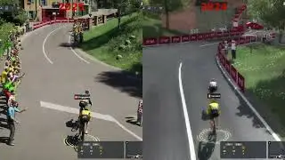 Pro Cycling Manager 25 vs Pro Cycling Manager 2024 / Graphics Side by Side