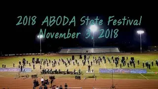 Highland Marching Band - 2018 ABODA State Festival - Full Field 4K