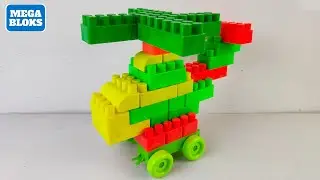 TUTORIAL How To Make a Combat Helicopters From Mega Lego CRAFTING BUILDING  DIY SATISFYING#10