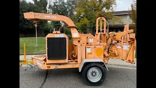 2007 Brush Bandit 1290H Chipper pre-test