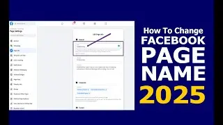 How to Change Facebook Page Name on PC &  Laptop ( NEW UPDATE 2025)