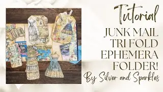 Tri Fold Junk&nbsp;Journal&nbsp;Folder! Use your Junk&nbsp;Mail! #junkjournal