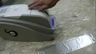 Impressora SMART CH - Limpeza (Cleaning the Smart ID card Printer) SMART-50S