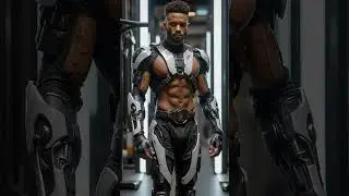 🚀 Get Ready for SWEATY Space Hunks in FUTURISTIC Fitness Rooms! 🌌💪