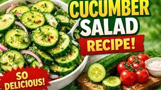 Refreshing Green Cucumber Salad Recipe