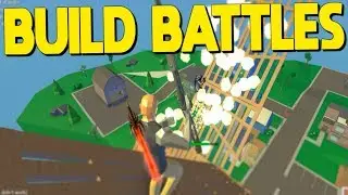 Sweaty BUILD BATTLES In Strucid... (Roblox Fortnite)