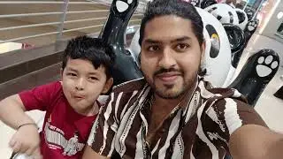 Panda  ride in metro kalyan mall  widz  my cutys