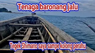 Gila...ditarik baronang jalu, tegek shimano sampe kolong perahu Eps. 4 @Ngusepbaronangchannel