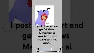 unfair! #stopai #realartists #digitalart #algorithm