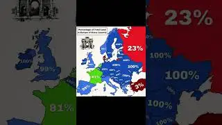 #interestingfacts #facts #map #europe #size