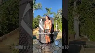 The worlds most accessible at-home sauna💭 #saunabox