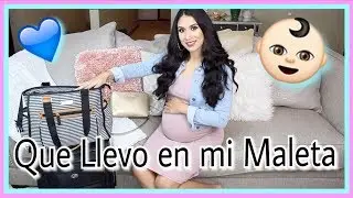 LISTA PARA EL HOSPITAL!  Que llevo En Mi Maleta y En la Del Bebe Para el Hospital!