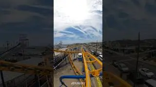 THE TIDAL WAVE at #jenkinsons #boardwalk #rollercoaster