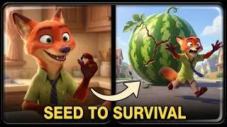 GIANT WATERMELON BOWLING?! 🎳💥 Zootopia Disaster!