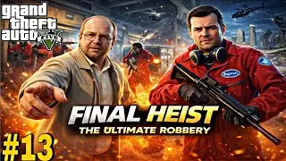 EPIC JEWELLERY HEIST IN GTA V  🔥 | GTA 5 GAMEPLAY WITH VOICE HINDI #gtav #gtavhindi  #maskgamerz