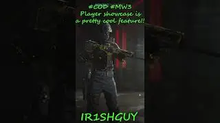#COD #MW3 Player showcase is a pretty cool feature!!