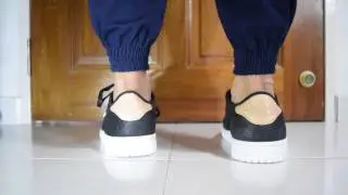 Кроссовки Nike Air Jordan 1 Retro Low OG Premium (черные/бежевые/белые)