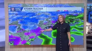 Wintry mix impacts Wednesday morning's commute (1/7)