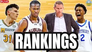 SEC Basketball Power Rankings: The Quest For The Title