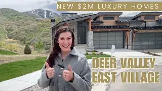 Deer Valley East Village Real Estate Tour | Stunning New Build in Heber City, Utah