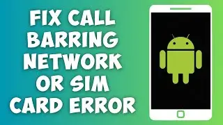 Как исправить ошибку запрета вызовов в сети или SIM-карте