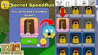 😱 Impossible SpeedRun Route! Hidden Stickers Discovered | Super Bear Adventure 🐻🔥