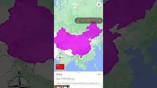 Real size of countries #countries @DavidEdit:)