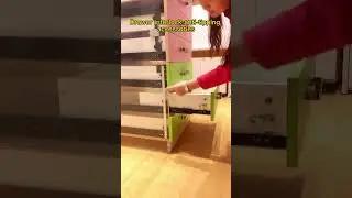 Drawer interlock anti-dumping accessories #decoration