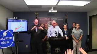 Governor McMaster and Emergency Management Official Hold Hurricane Irma Briefing September 7, 2pm