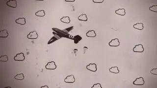 Normandy invasion June 6th 1944 - stop motion animation.