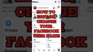 Как изменить или отредактировать имя своей страницы FB.