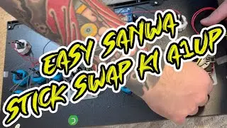 Easy Upgrade for Arcade1Up Killer Instinct Joysticks! NO Drilling, Soldering, Splicing! 4K HDR 60fps