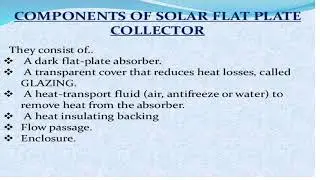 flat plate collector