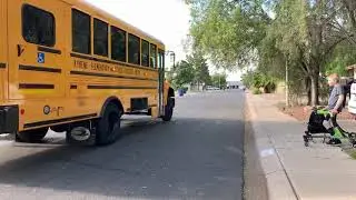 One more school bus!!! Until summer vacation!!