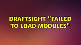 Ubuntu: Draftsight 