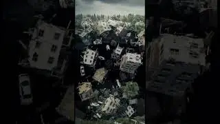 Imagine waking up... and your entire town is GONE. 🏚️🕳️