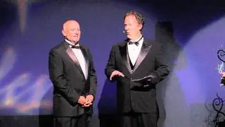 Dr. Sanford Chandler Accepts A 2011 Shuler Hensley Award