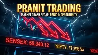 Indian Share Market Weekly Crash Recap (Jan 19&ndash;23, 2026) | Sensex-1700, Nifty 25,100| Pranit Trading