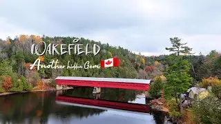 Wakefield Bridge Quebec 🇨🇦 | Stunning 4K Drone Footage | DJI Mini 4 Pro Cinematic