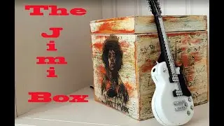 Jimi Hendrix Music box Custom  made