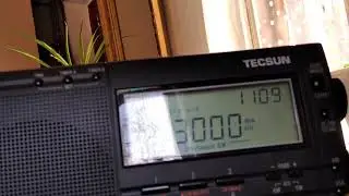 Эфир в городе на tecsun -pl660 когда выключили свет ,красота)