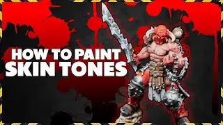 SIMPLE GUIDE!! How to paint Skin Tones EASILY!!