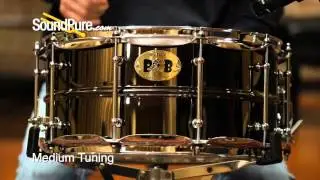 Pork Pie 6.5x14, большой чёрный латунный малый барабан &mdash; Quick n' Dirty