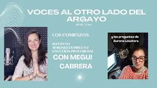 Entrevista a Megui Cabrera por Aurora de la Iglesia